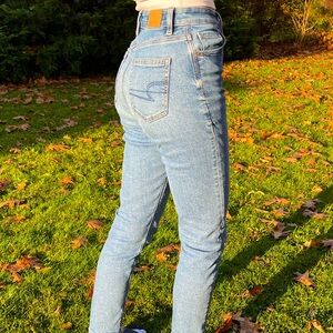American Eagle Stretch Mom Jeans, size 0